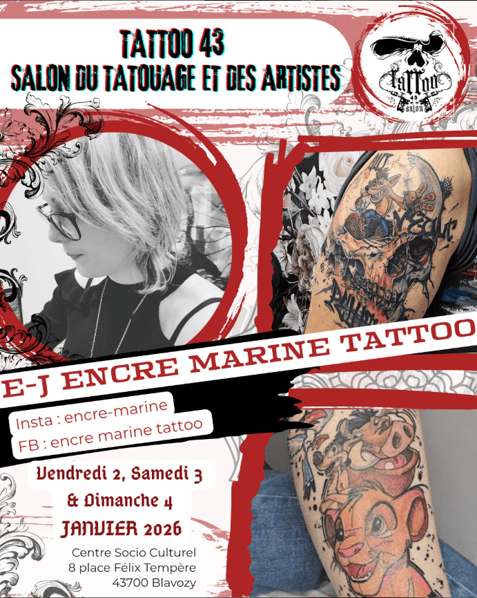 E-J Encre Marine Tattoo